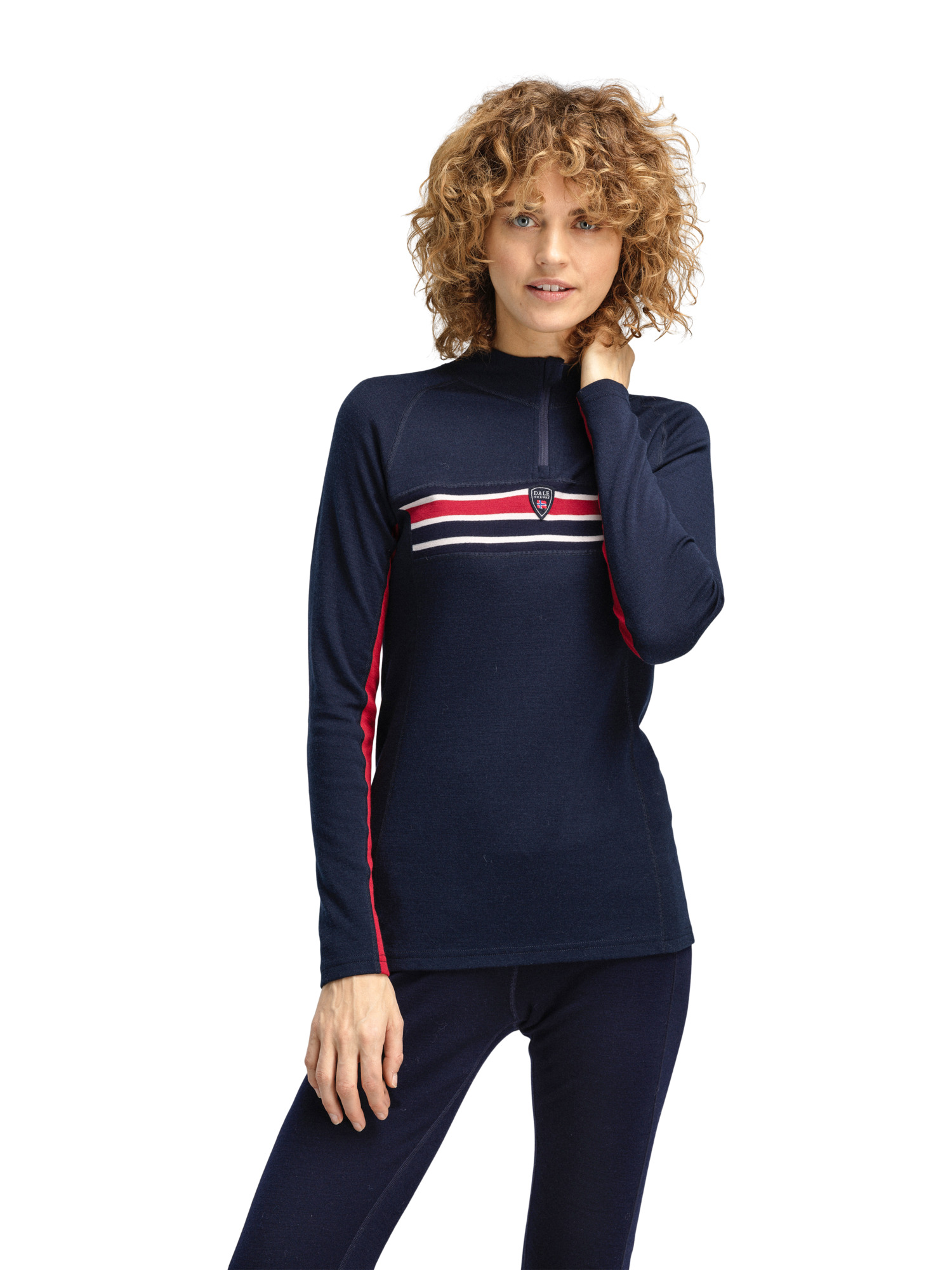Aksla Baselayer Half zip Navy