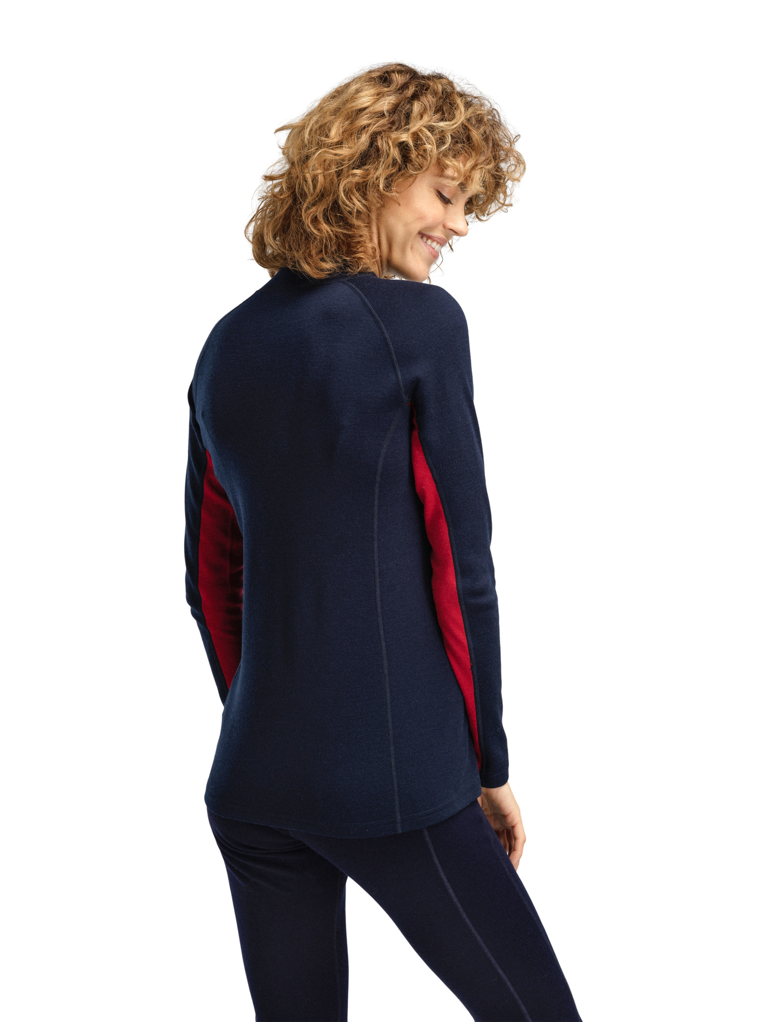 Aksla Baselayer Half zip Navy