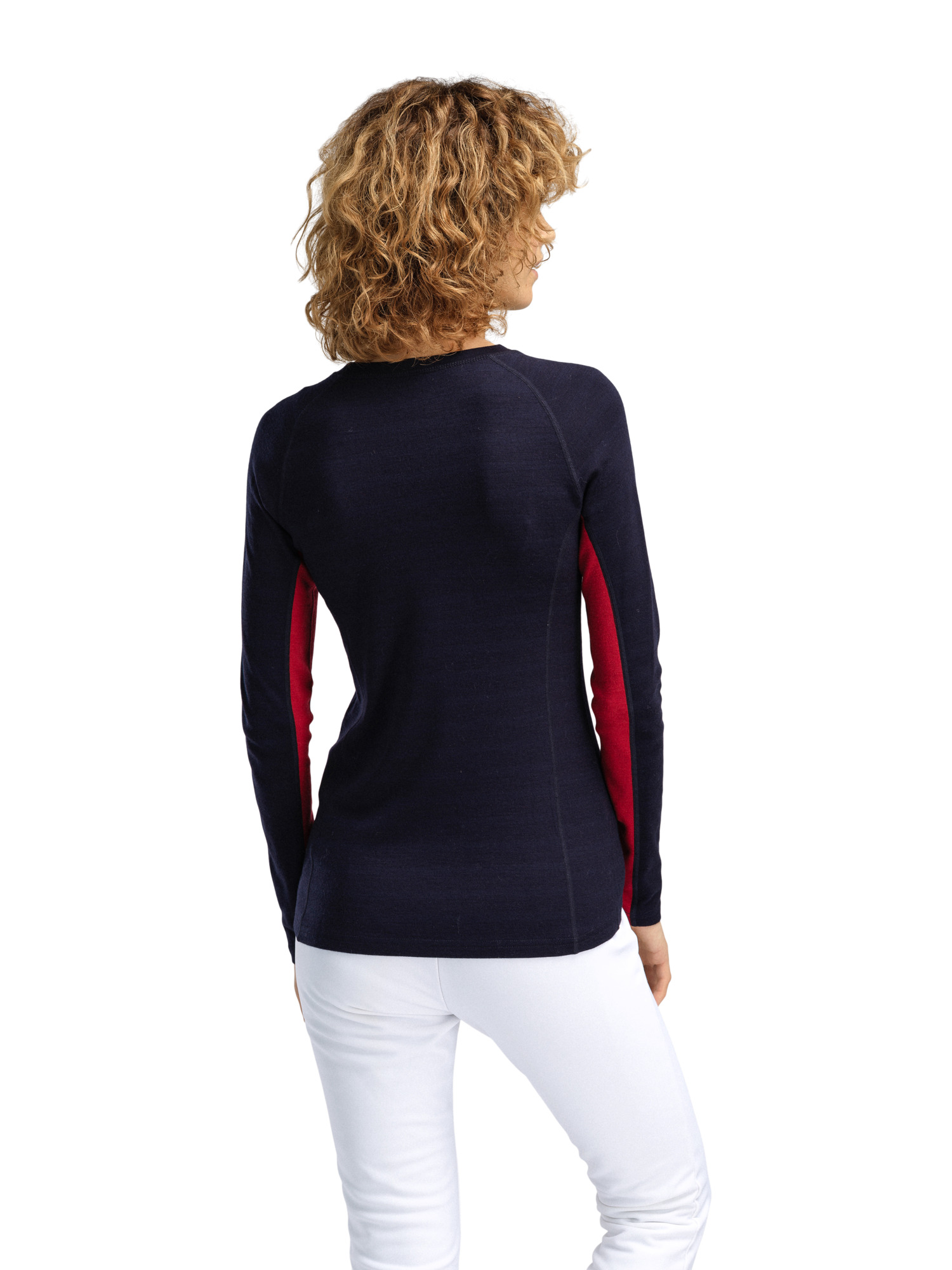 Aksla Baselayer Crew neck Navy