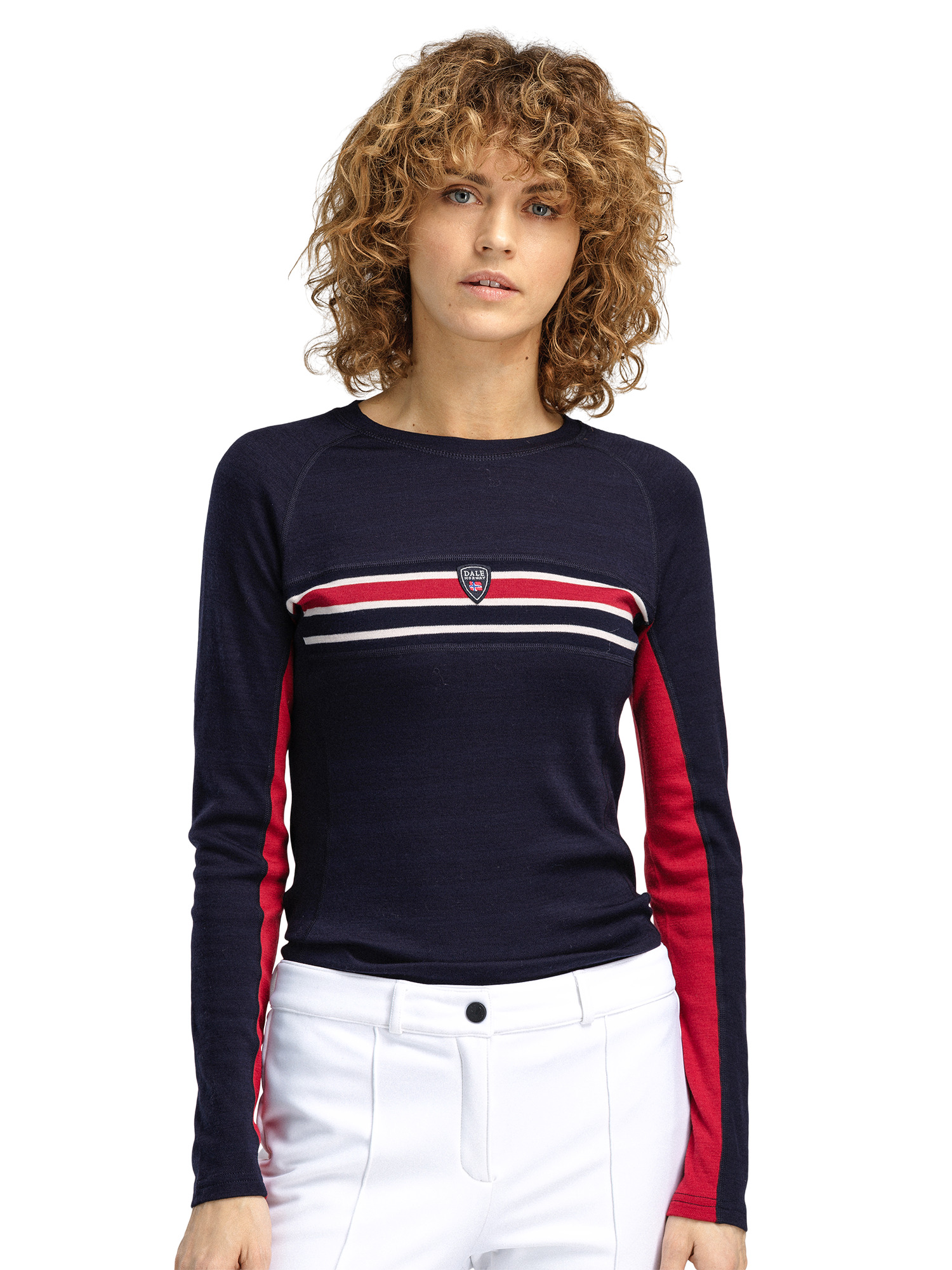 Aksla Baselayer Crew neck Navy