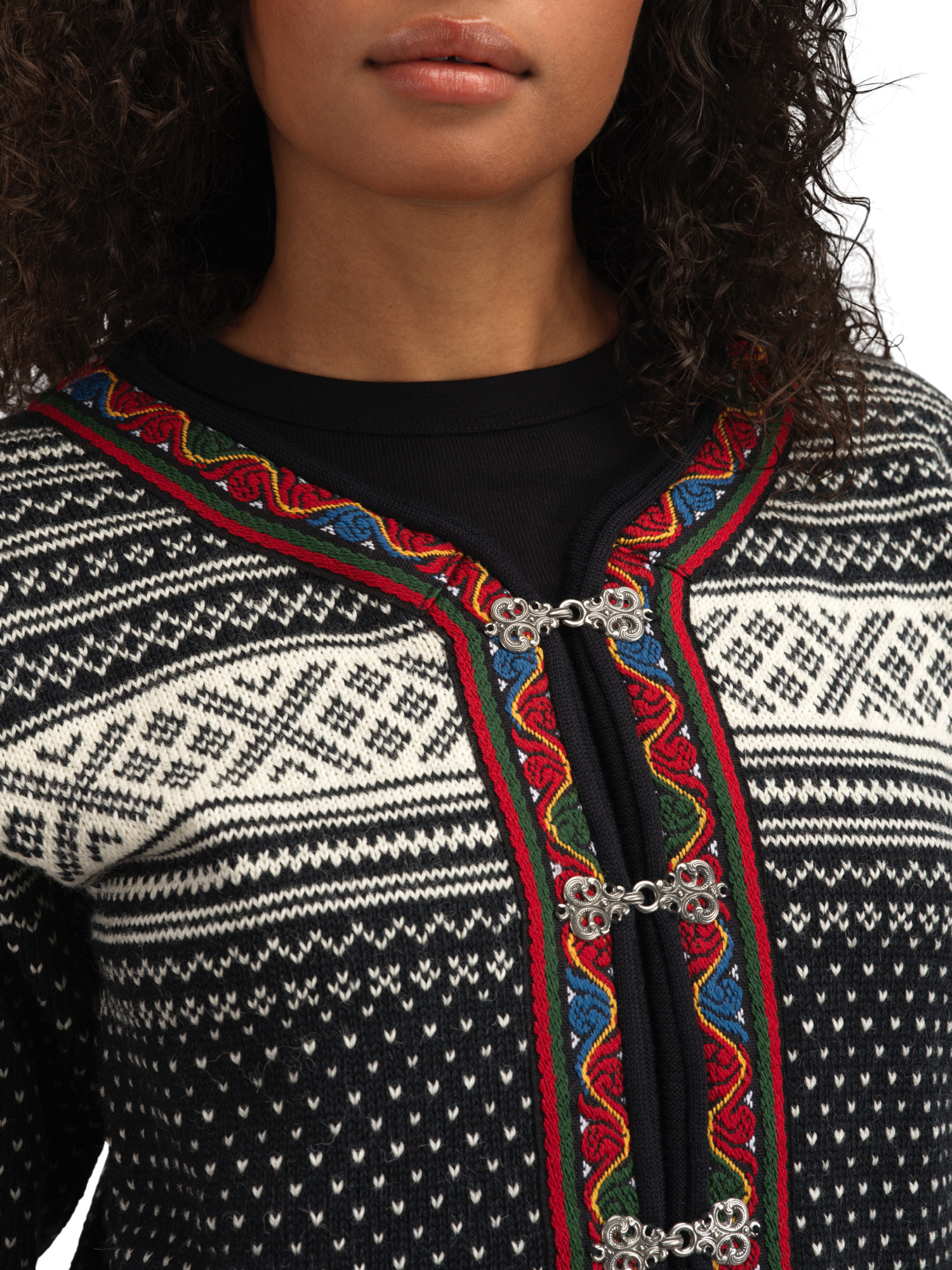 Setesdal lusekofte Sort