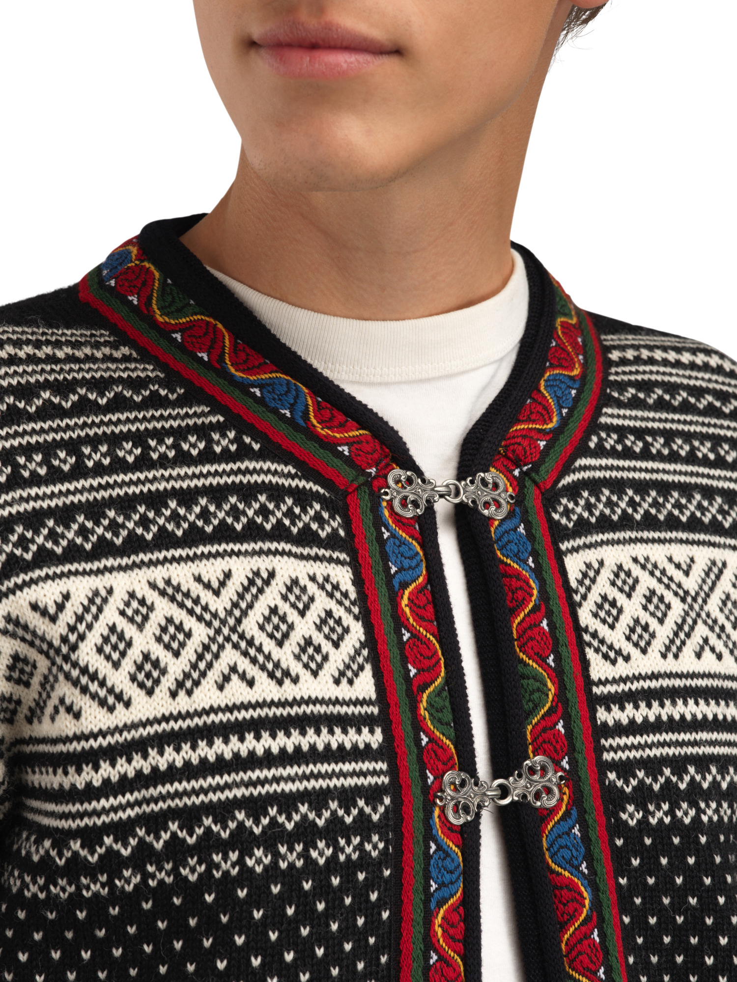 Setesdal lusekofte Sort