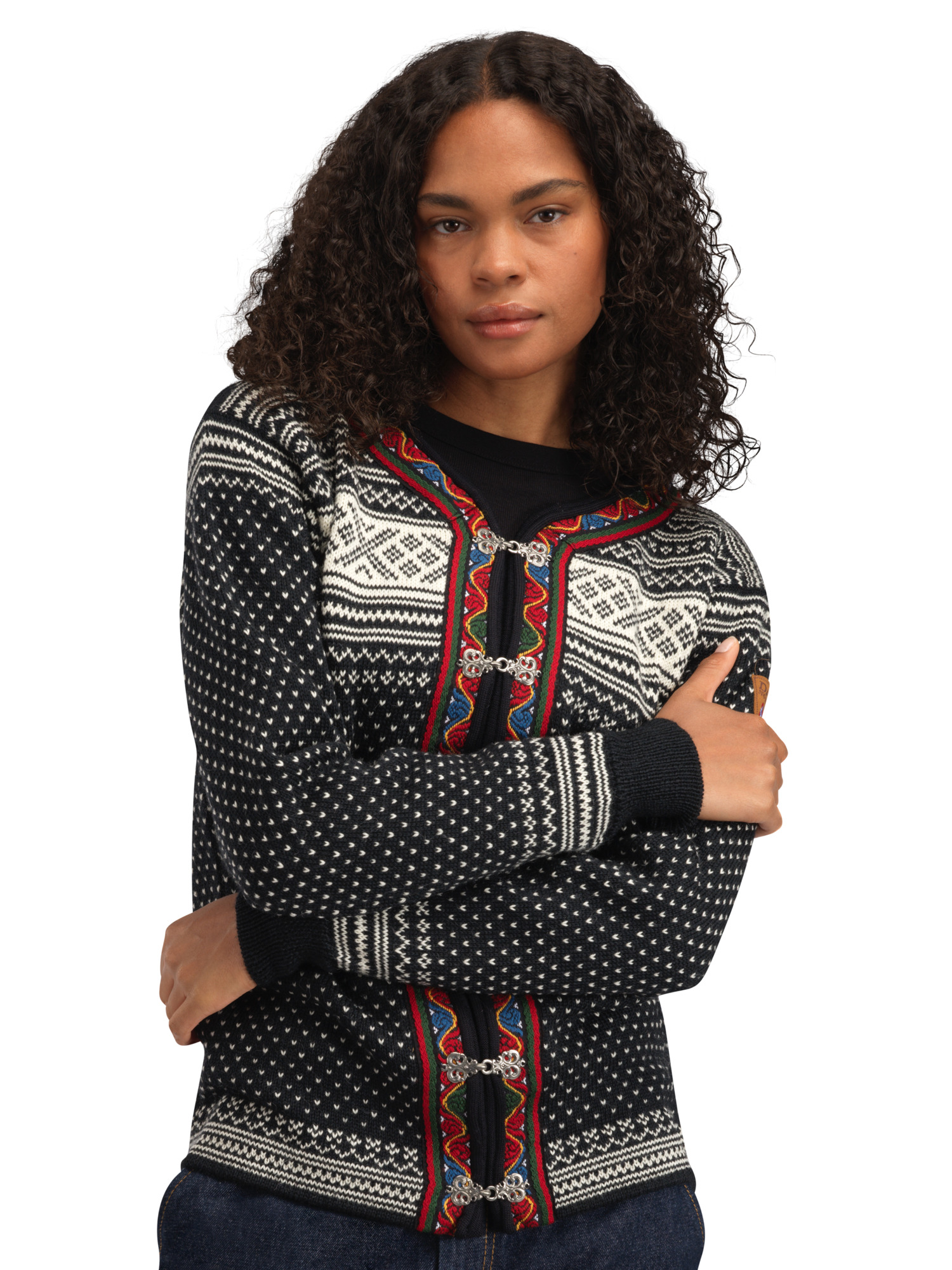 Setesdal lusekofte Sort