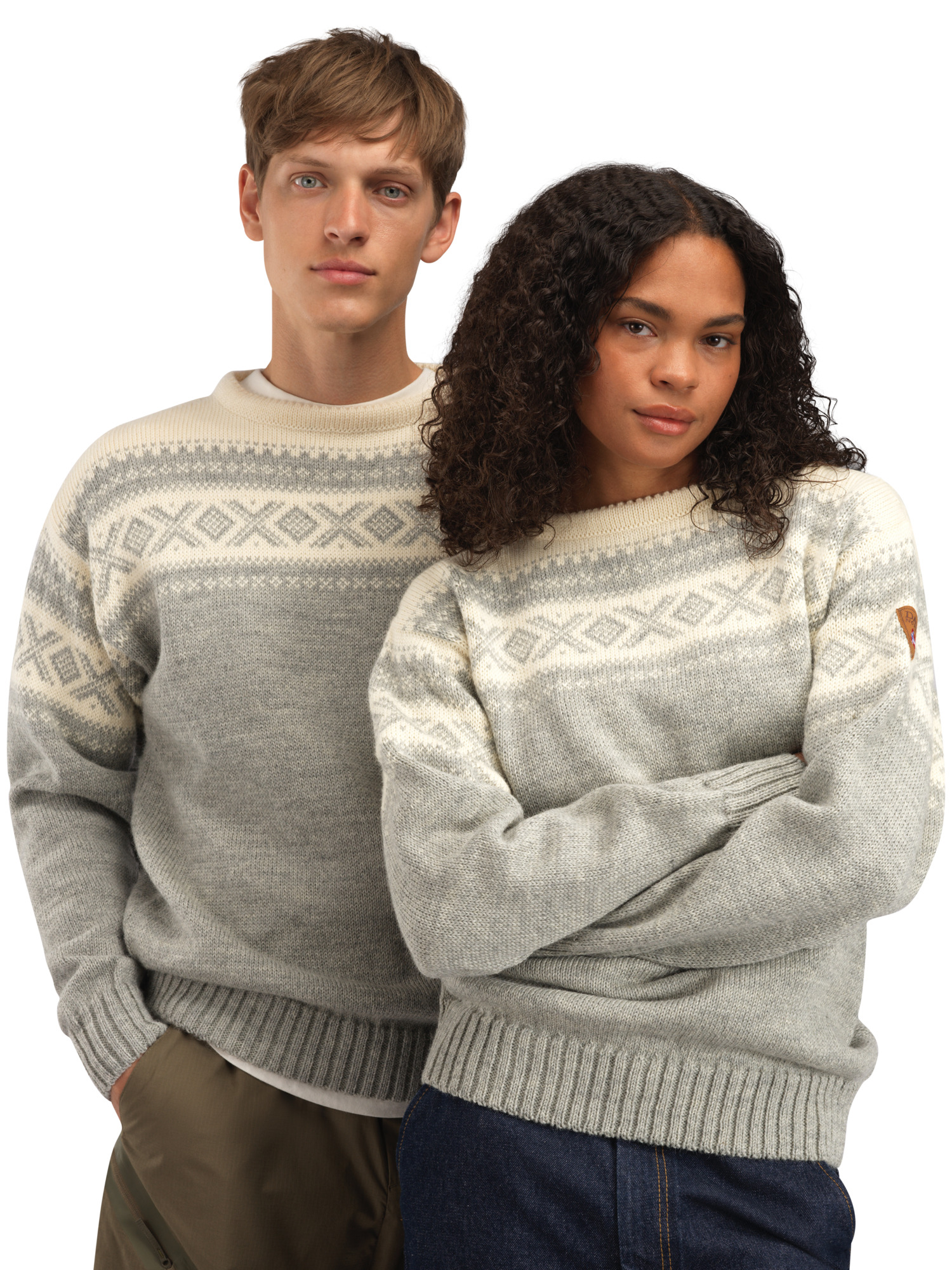 Cortina 1956 genser - norsk ull Grå