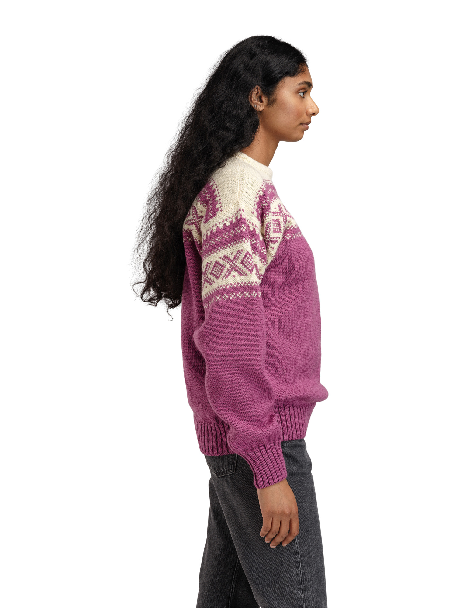 Cortina 1956 genser - norsk ull Rosa