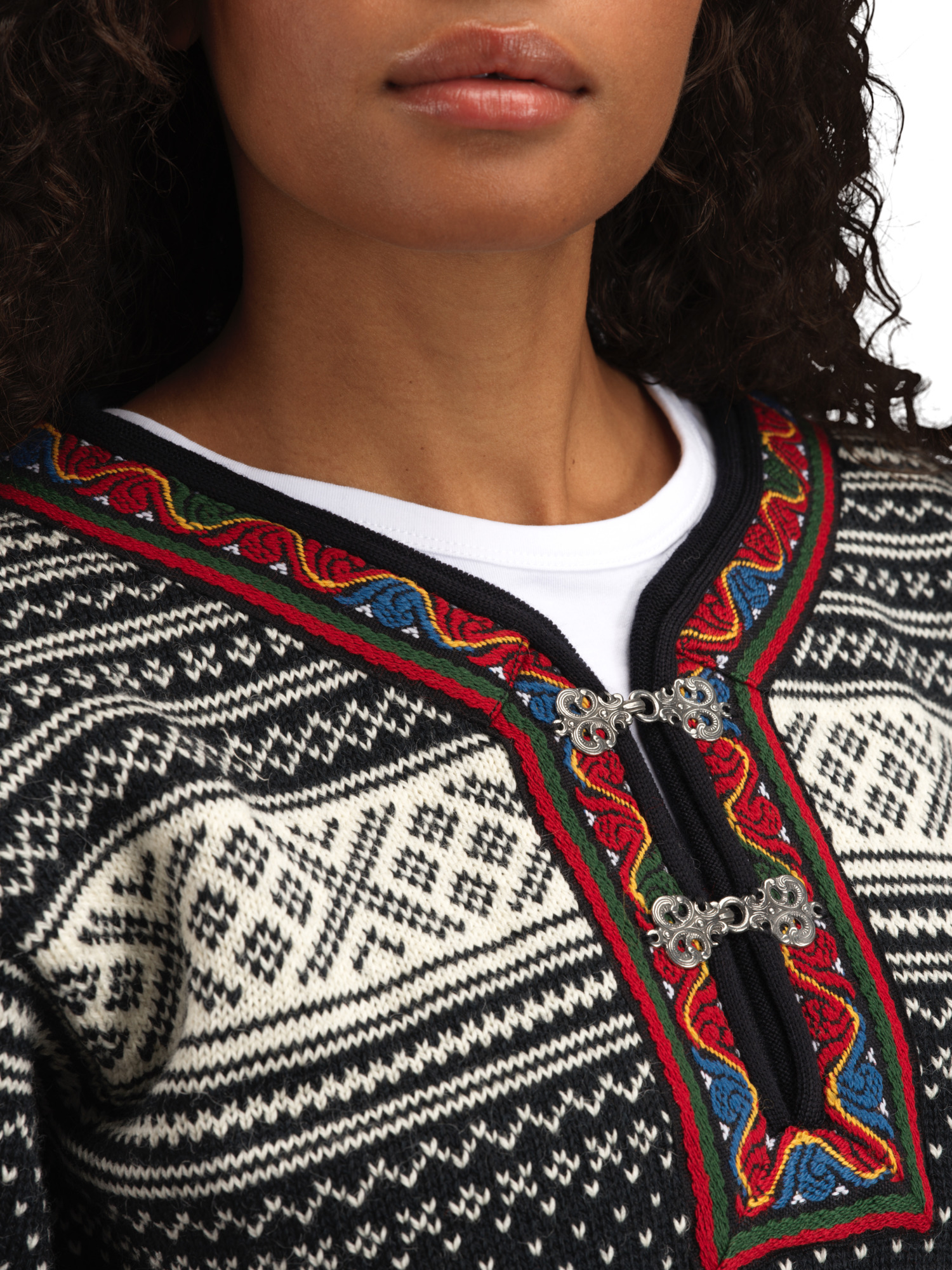 Setesdal genser Sort