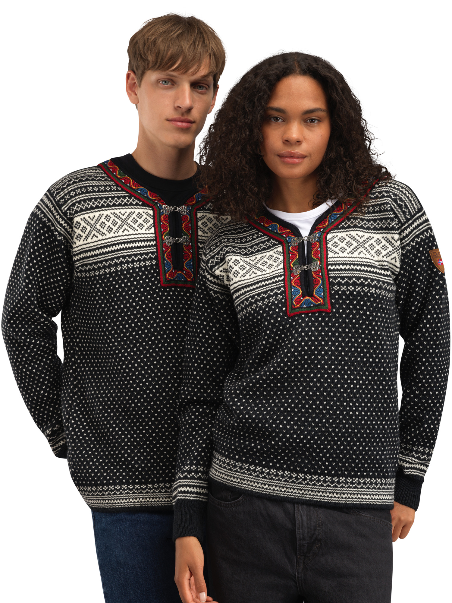 Setesdal genser Sort