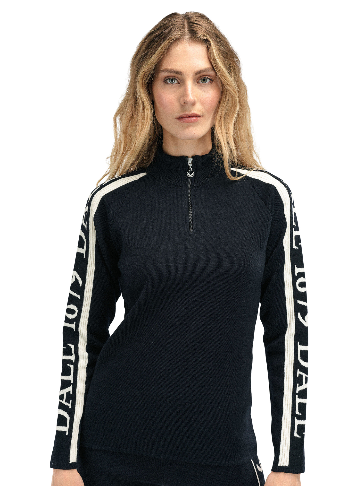 Skarstind 1879 ullgenser - merino Sort