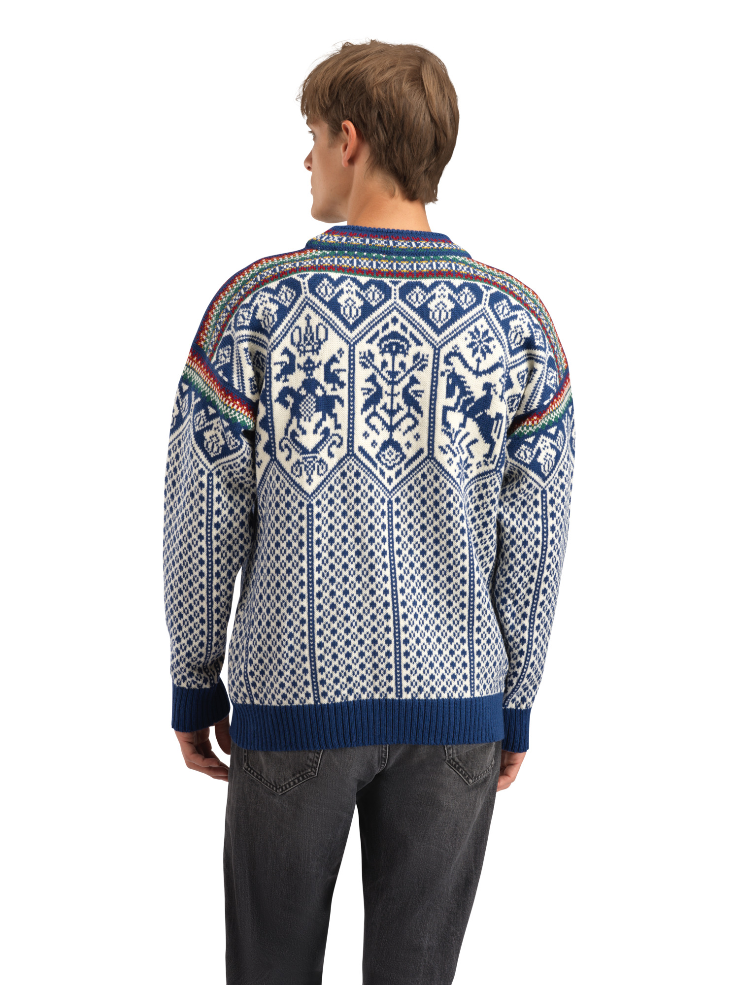 1994 Lillehammer unisex ullgenser Blå