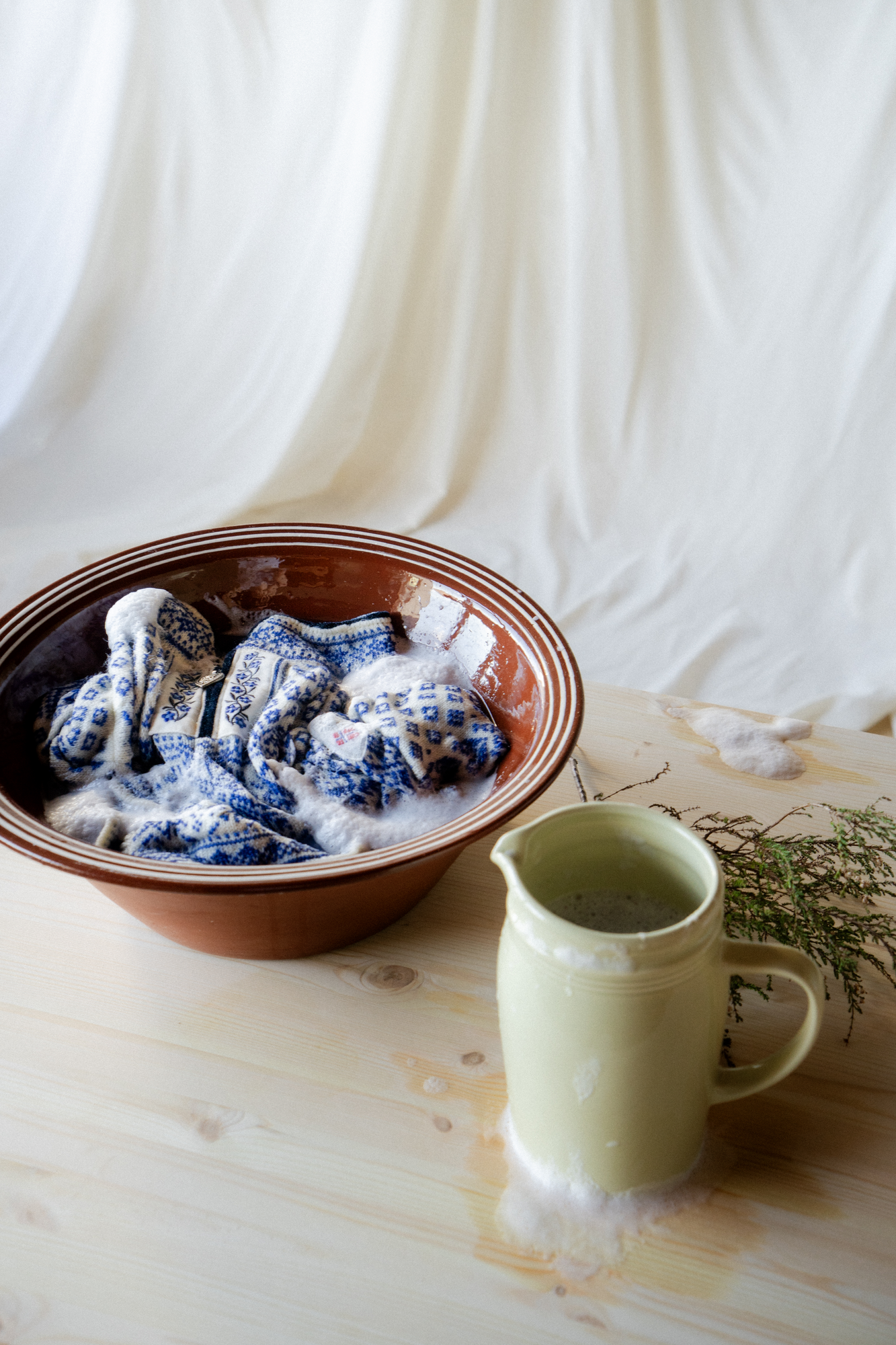 Vask av ullplagg hos Dale of Norway