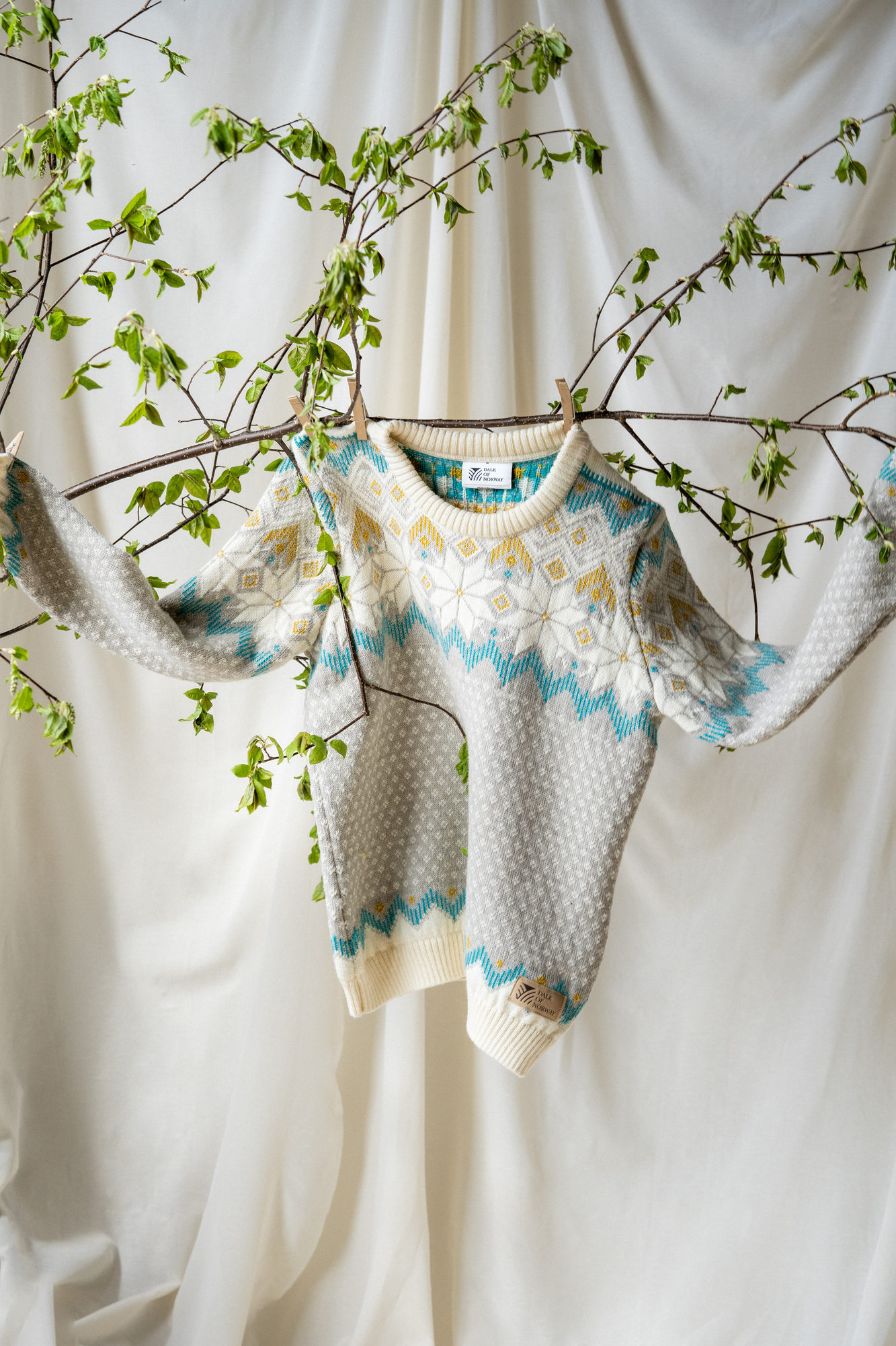 Luft ullgenseren din istedet for å vaske den. Hilsen Dale of Norway