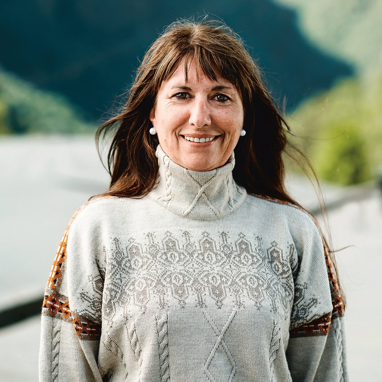 Nina, medarbeider p&aring; Dale